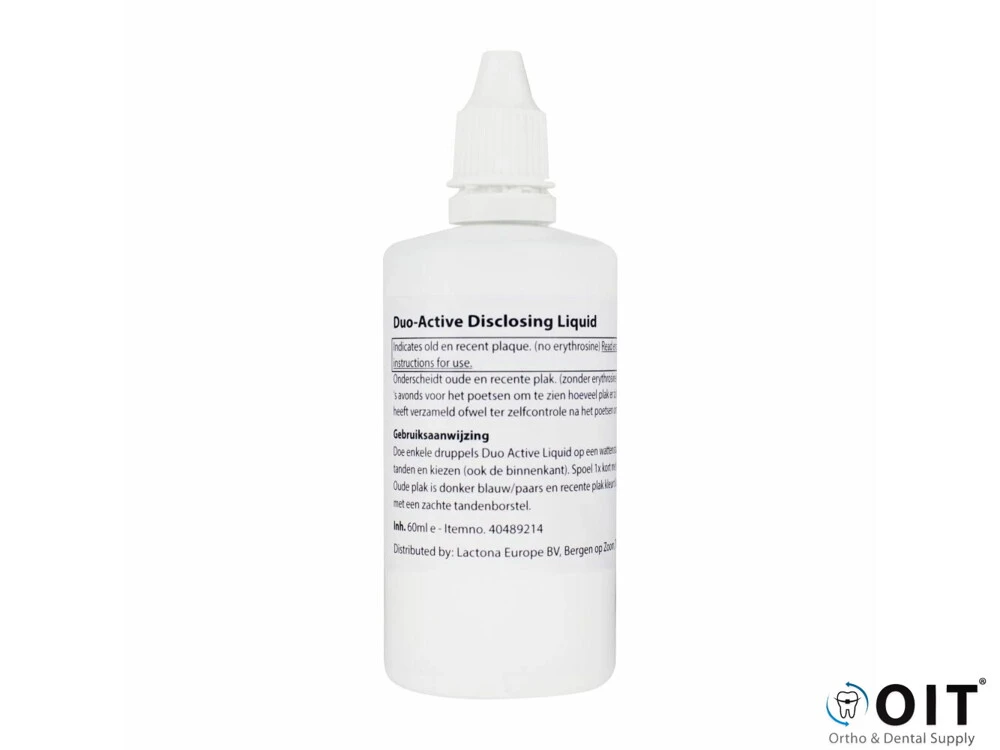 Lactona Duo-Active Disclosing Vloeistof 60ml, plakverklikker