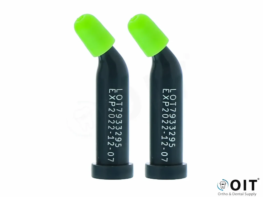 2 Unidose 10-packs Grengloo (4g total) 2x 10 tips, Color Change Adhesive
