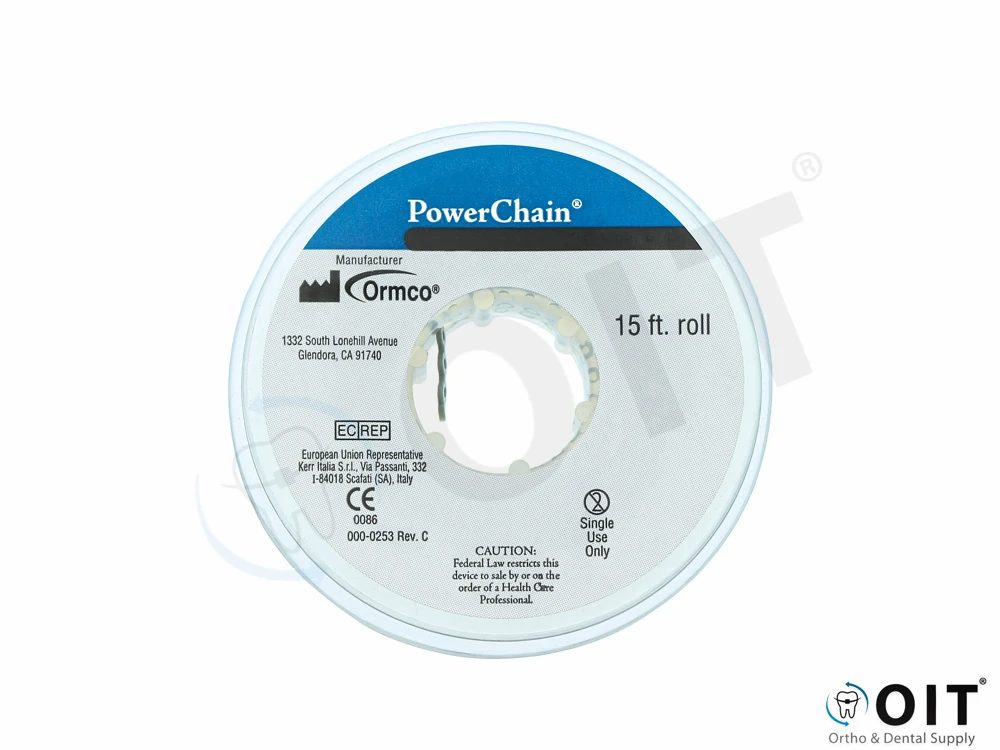 Ormco Colored Power Chain Short