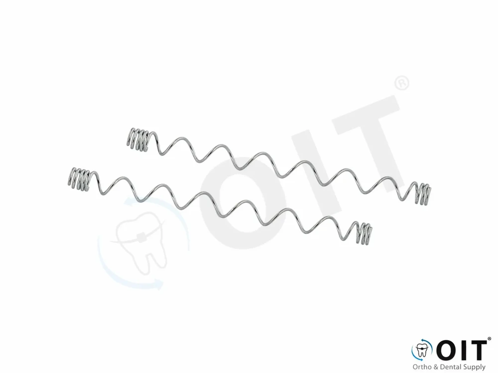G4 Niti Open Coil Spring Light 100 gr 10 stuks, NiTi 15 mm lengtes (3-15 mm)