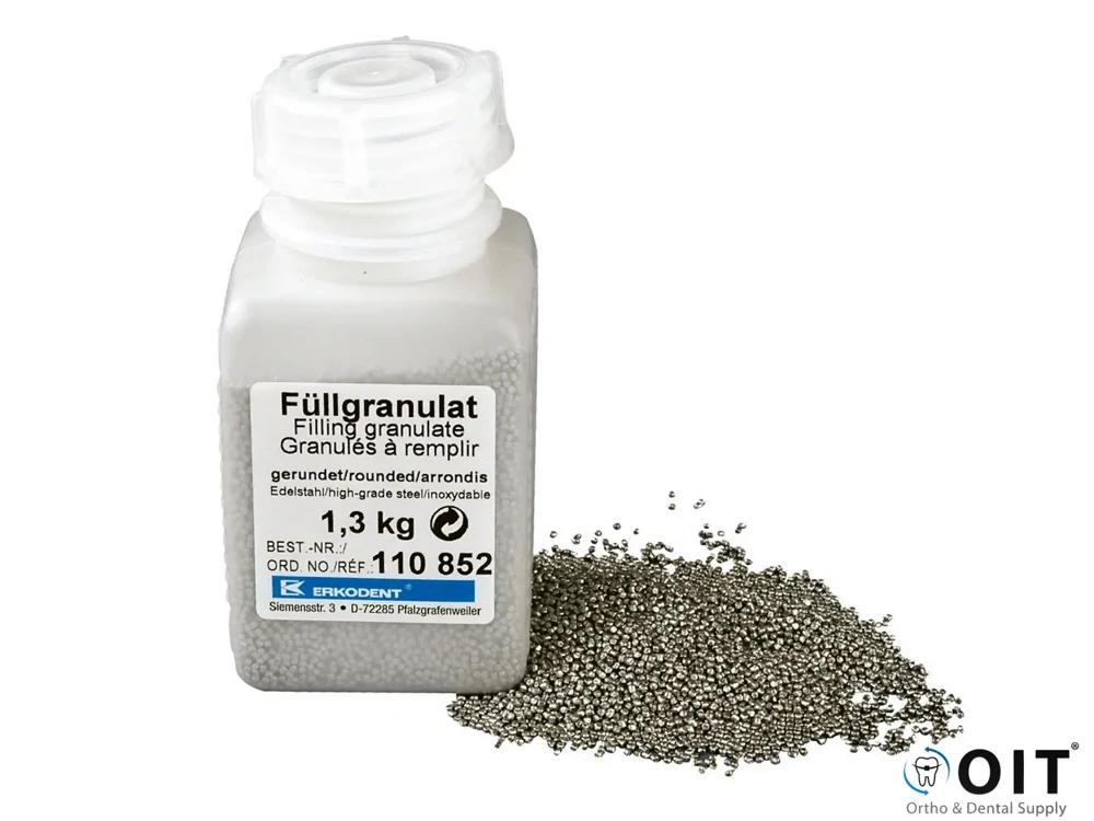 Erkodent Granulaat Fijn, 110 861 1,3 kg filling granules, fine