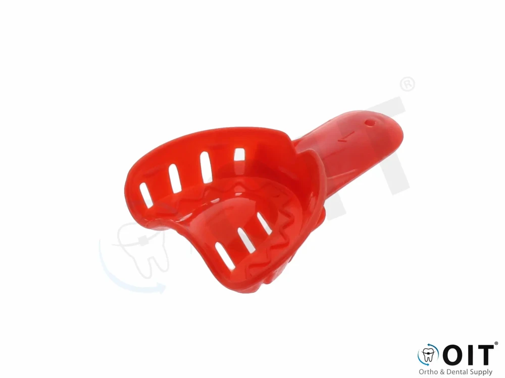 Pegasus afdruklepel #1 Red Upper 50 stuks, disp. ortho. impr. tray