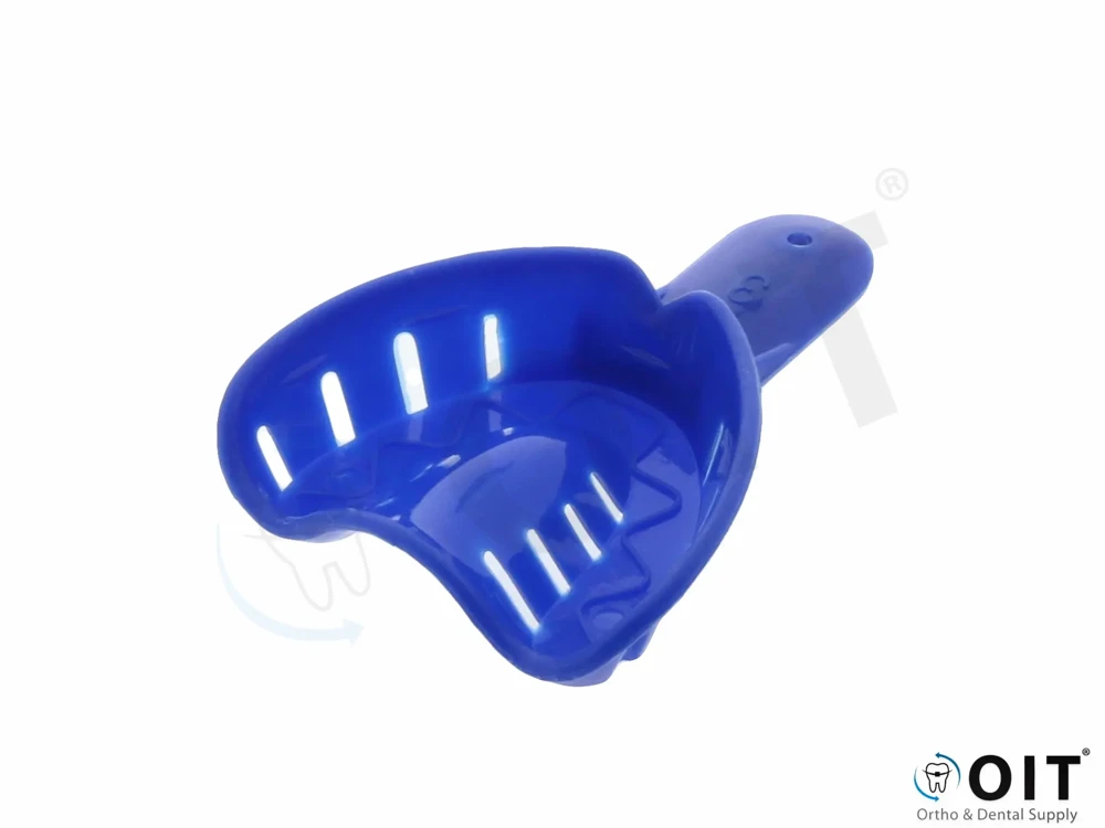 Pegasus afdruklepel #3 Blue Upper 50 stuks, disp. ortho. impr. tray