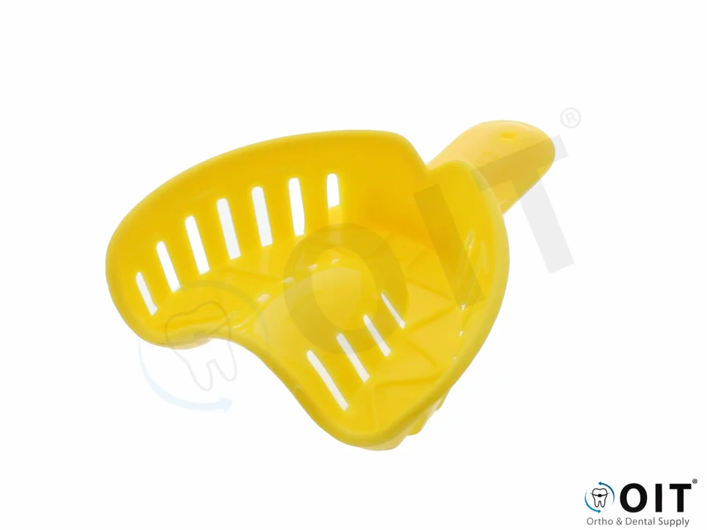 Pegasus afdruklepel #5 Yellow Upper 50 stuks, disp. ortho. impr. tray