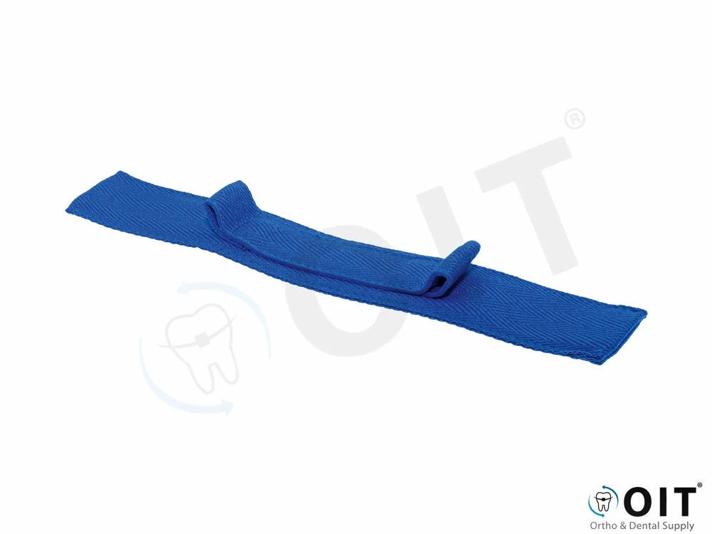 Neckpad type-1 Royal Blue, Smile Dental 5 stuks, N1 zonder kussen, 19,5cm