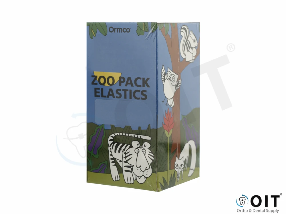 Kl. elastiekjes, Walrus, 5/16" 14 Oz. 15 x 100, Zoo pack