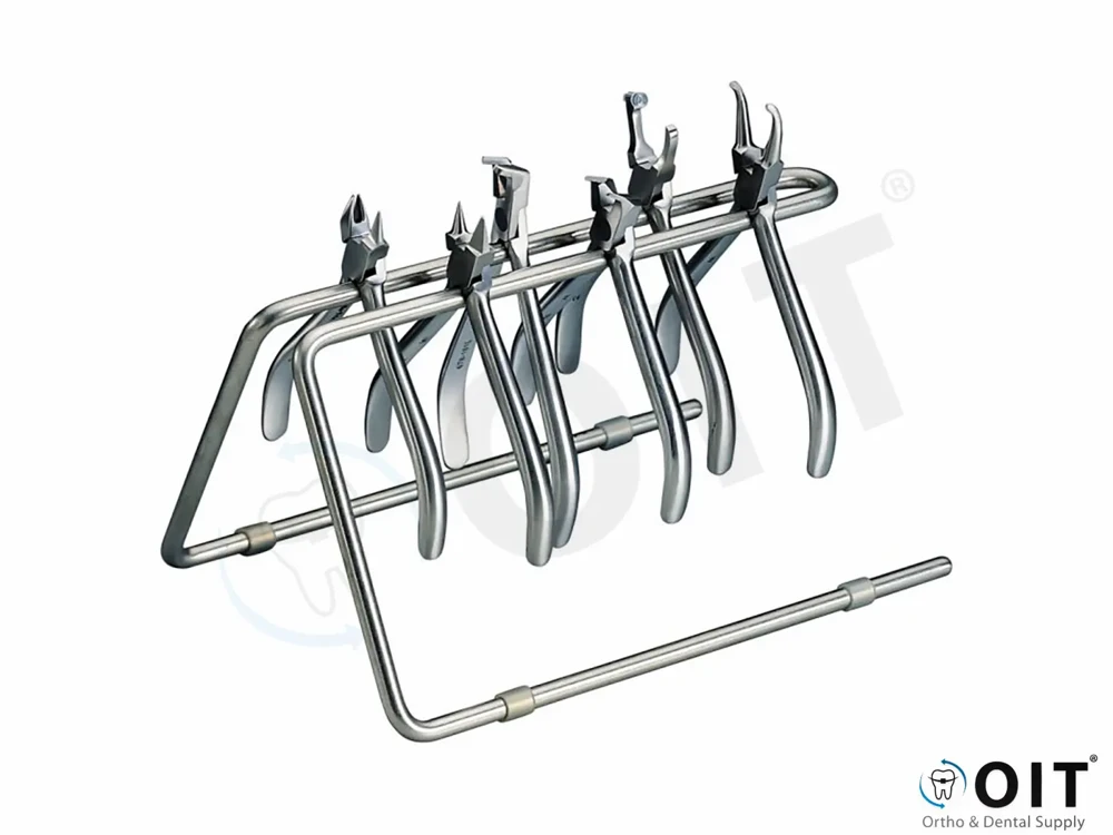Ortho Plier Stand with silicone feet 1 stuk, tangenrek