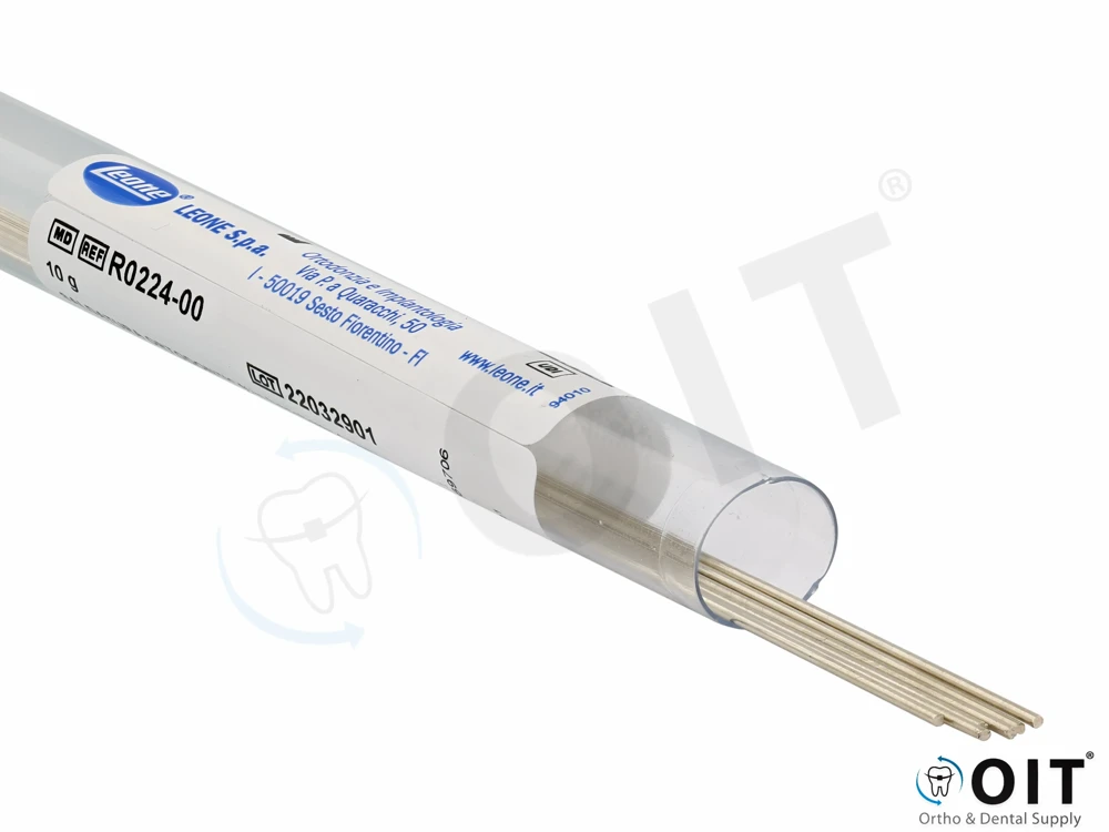 Leone Orthodontic Solder 1 mm 10 gram staven , 55% silver, R0224-00