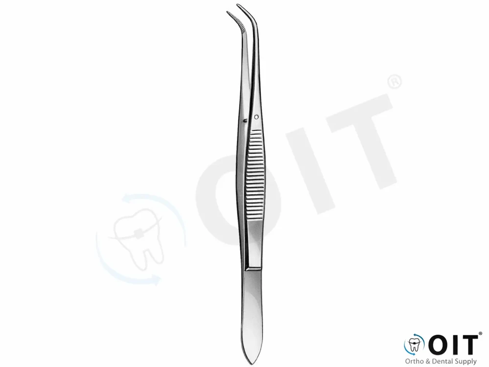 Carl Martin pincet Perry gebogen 1 stuk, 13 cm nr.714