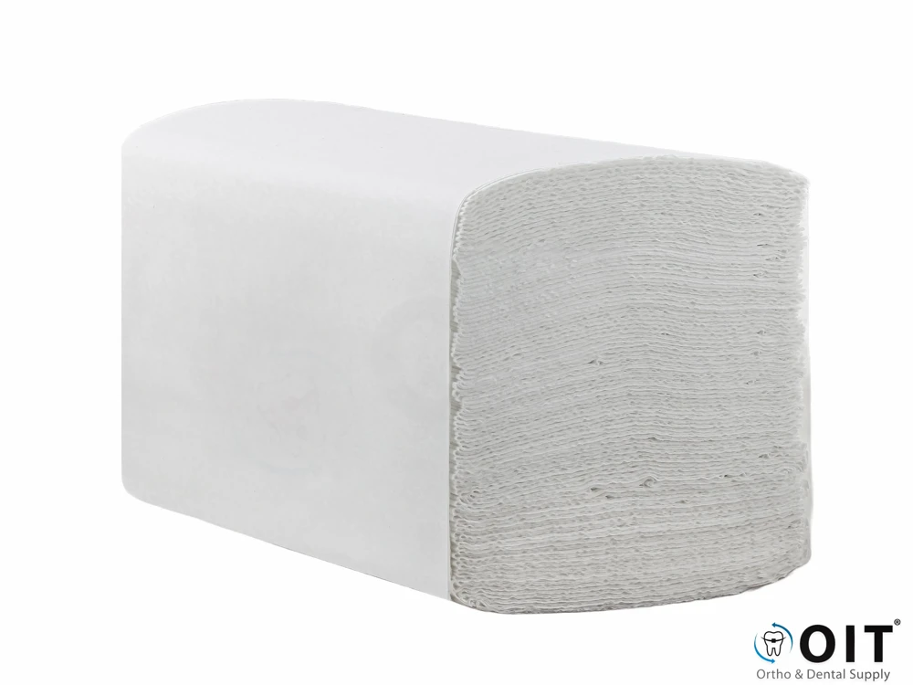 Handdoekjes Celstof I-vouw 22x42cm 20x100 stuks, 3-laags, Yellow Point
