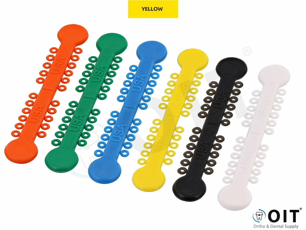 Elastomeric ties Versa-Tie Yellow 46 sticks, 1000 stuks