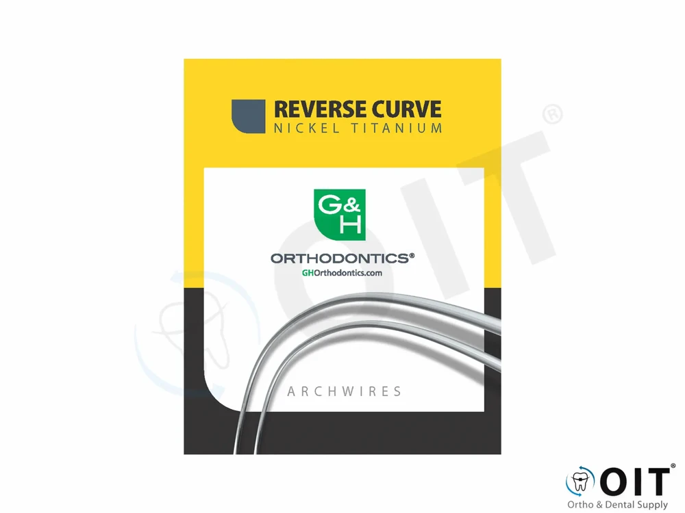 G4-Niti Reversed Curve III Vierkant + Dimple
