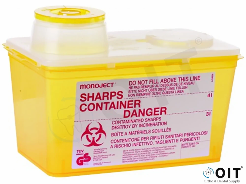Naaldencontainer (27x16x15cm) 1 stuk
