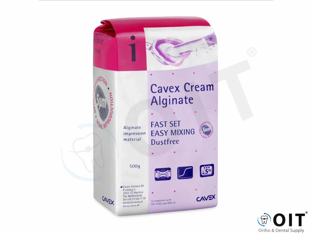 Alginaat Cavex Cream Fast Set 1 x 500 gram, AA605