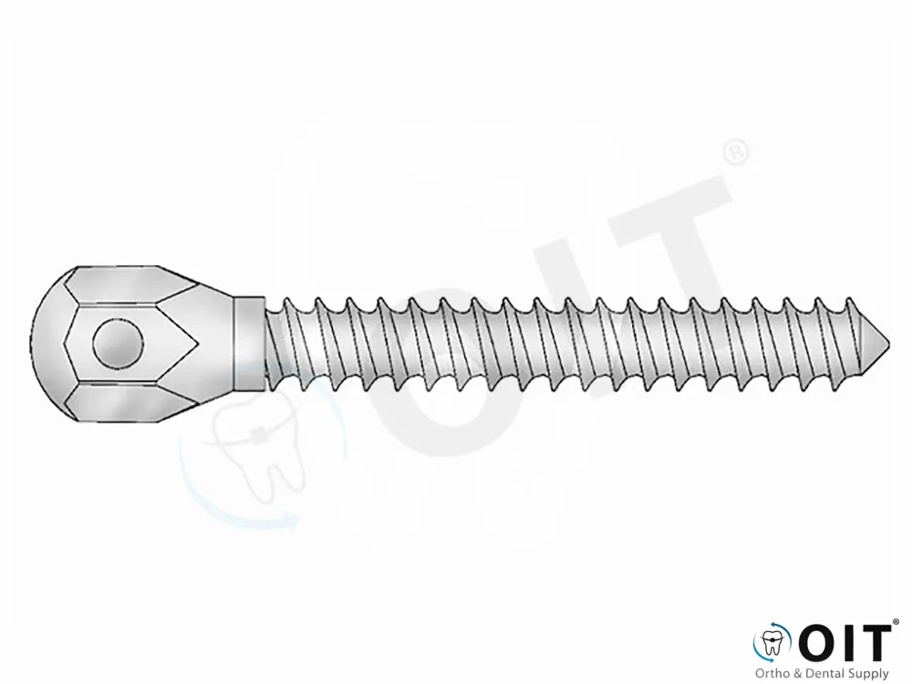 Leone Mini Implant 1.5 12 mm Low Head 1 stuk, Self tapping