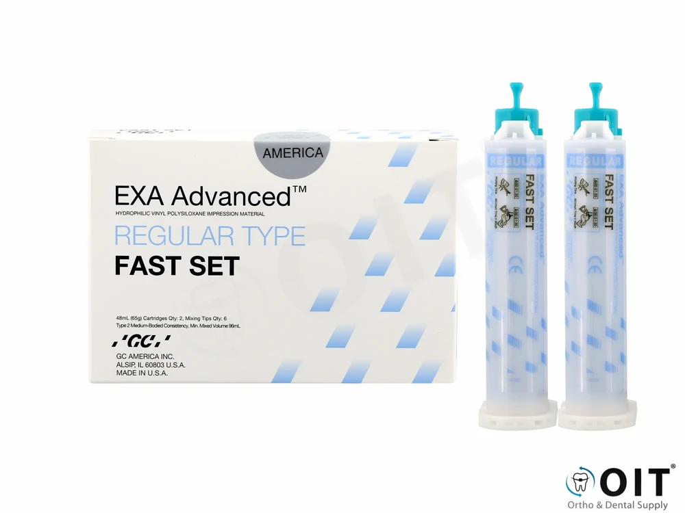 GC Exa Advanced Regular Fast Set 2x48ml,138100, voorheen Exafast NDS