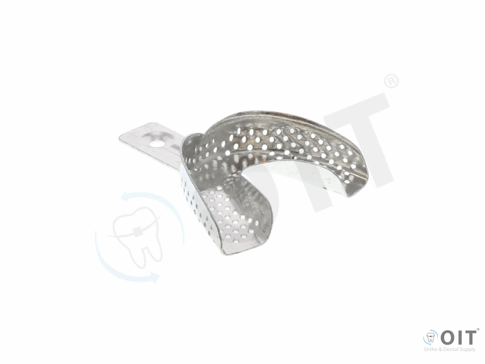 Afdruklepel, alu geperfor, ok maat 1 1st - 2800-L1