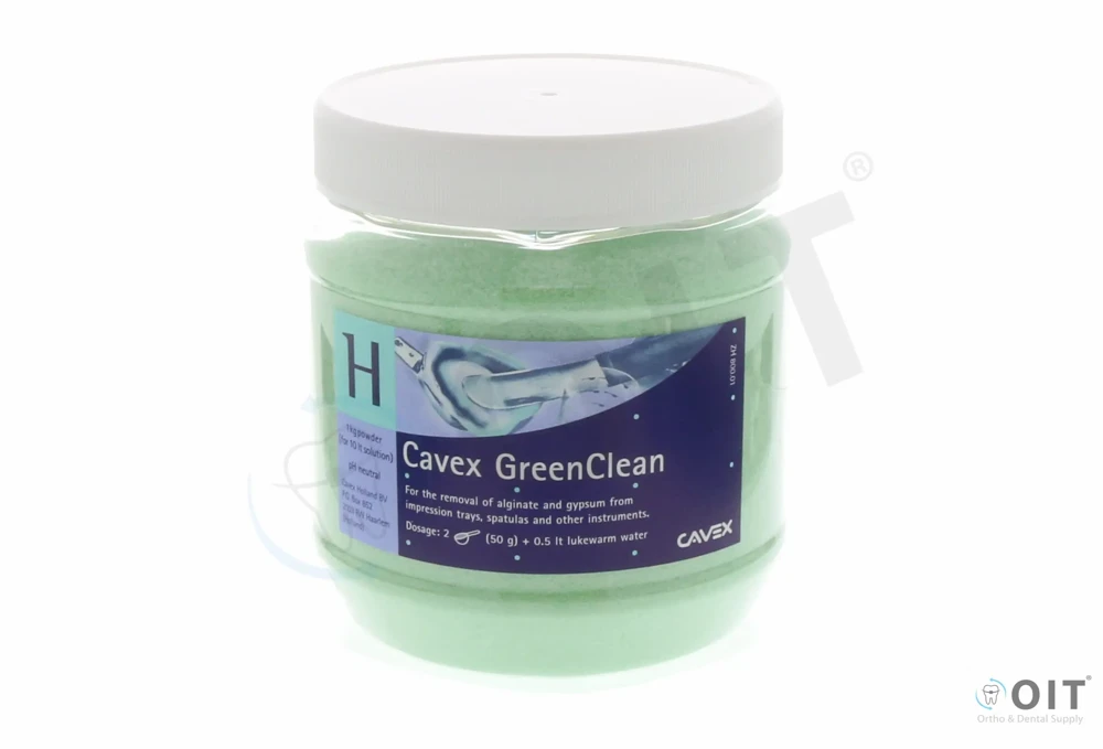 Cavex green clean alginate remover 1kg, Alginaat verwijderaar