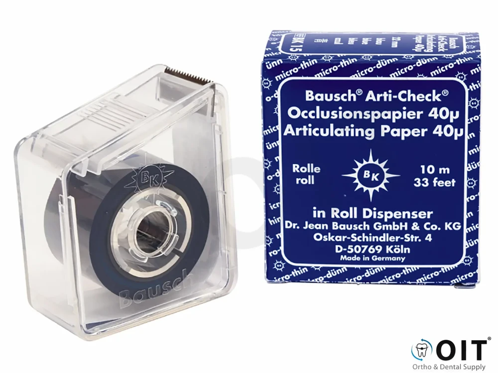 Articulatie Papier Blauw BK13 16 mm 1 rol 15 m, BK-13 40µm
