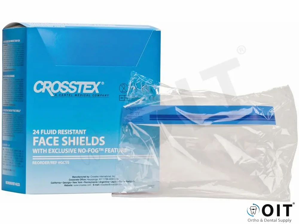 Crosstex Face Shield 24 stuks, GCSS