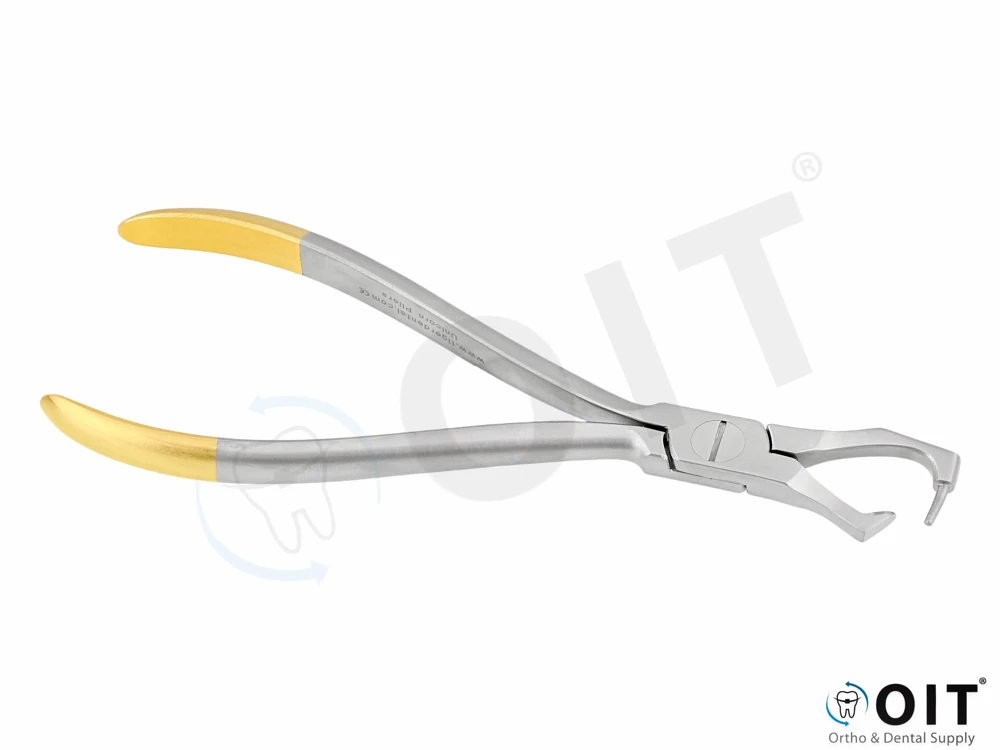 Unicorn Pliers for removal of cap splint 1 stuk, unicorn plier with round bur