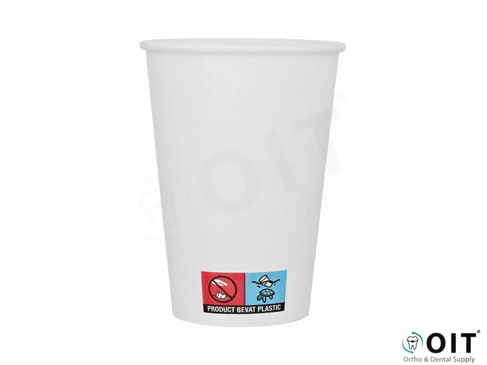 Drinkbekers Karton 180ml Streng 100 stuks, King