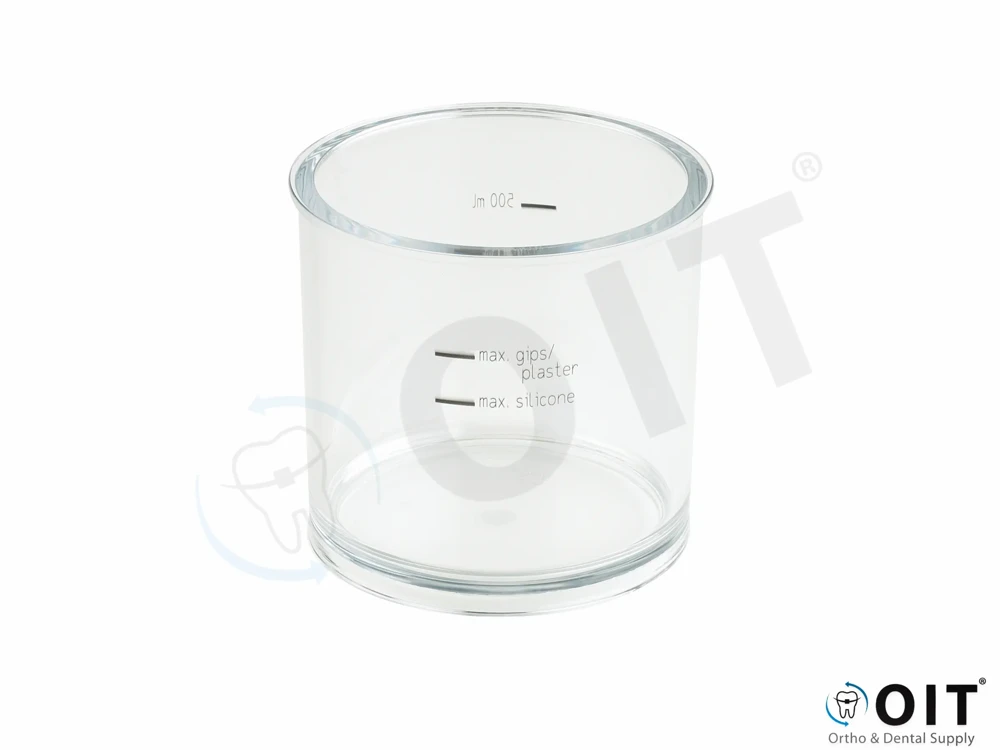 Renfert Mixing bowl 500ml plaster 1 stuk, mengbeker gips/silicone