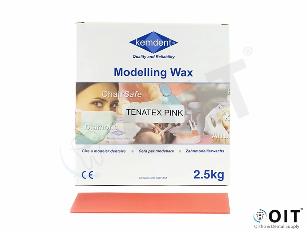 Kemdent Tenatex Was Roze WAX218 2,5 kilo, wax pink