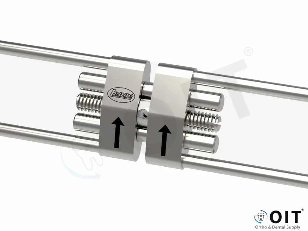 Leone Rapid Palatal Expander 8 mm 1 stuk, RPE, Hyrax body 16 mm A0621-08