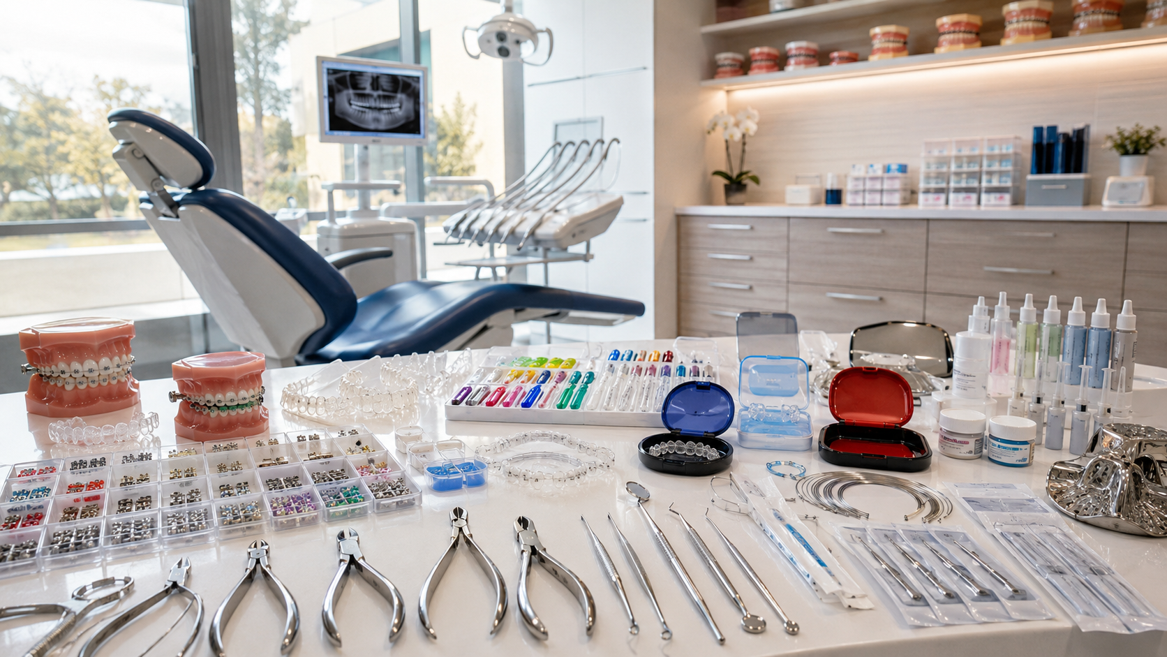 Moderne dentale praktijk met professionele behandelomgeving